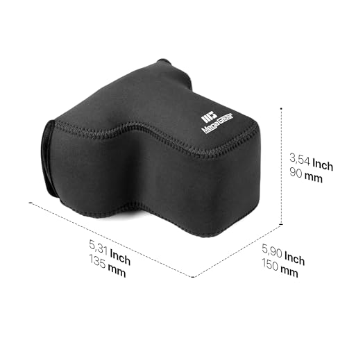Funda neopreno para cámara Fujifilm X-T50 MegaGear miniatura 2