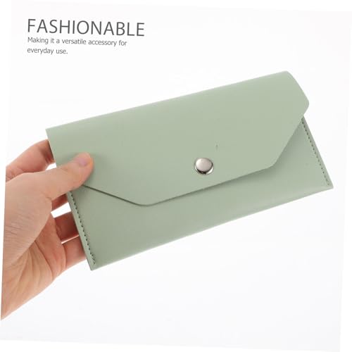 BESTYASH Slim Pu Leather Long Wallet for Cash Coin Credit Cards Bill Wallet Envelope Money Holder Compact Purse for Women3