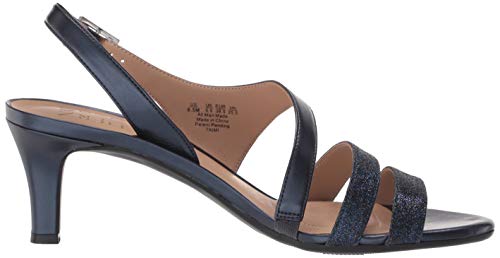 naturalizer taimi dress sandals champagne Women's Naturalizer Taimi Sandal Gold Lambskin Pearlized PU/Gold Mini Glitter PU 9.5 W