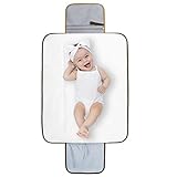 ♟Impermeable y cómodo: este cambiador plegable está hecho de poliéster de alta calidad, que es suave al tacto, impermeable y cómodo, y no se desvanece fácilmente.