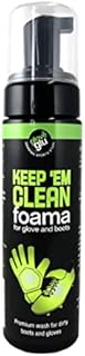 gloveglu Keep 'Em Clean Foama for goalkeeper gloves and football boots, 200ml