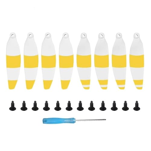 �݊���������܂�dji�ł� Mavic Mini/Mini 2/SE/2SE�v���y��8�Ή��A4726F�N�C�b�N�C���X�g�[�������p�u���[�h�A�����l�W�t�� - ��m�C�Y�܂肽���ݐ݌v(For Mini 2 yellow)