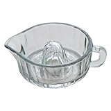 List of Top 5 Best Manual Juicer Our Top Picks | Manual Juicer Creative Co-Op 10-Ounce Pressed Glass Juicer with Handle, Clear