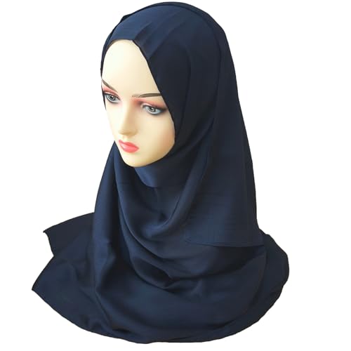 Women Hijab Head Scarf Chiffon Hijabs Lightweight Scarves Crepe Wedding Shawls and Wraps for Evening Dresses2