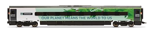 Hornby R40482 Avanti West Coast Class 390 Climate change livery Coach pack 2 68921 + 68821, Green, 63.2 cm (Length) - Image 3