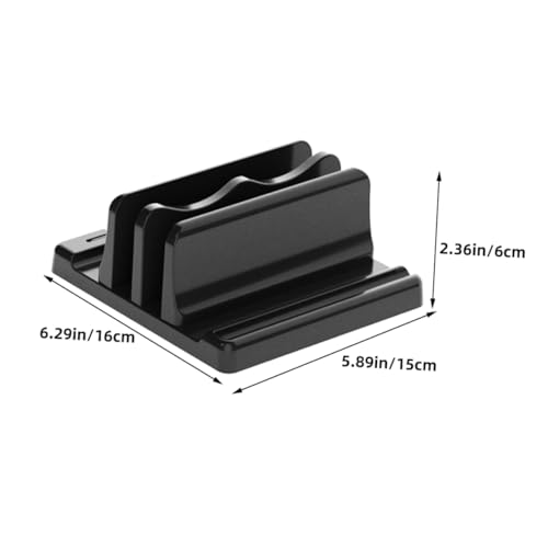 Soporte vertical ajustable para laptop y libros miniatura 2
