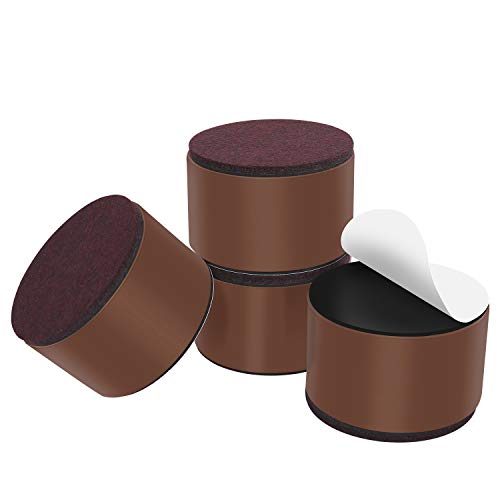 Ezprotekt 2" Steel Bed & Furniture Risers, 4 Pack