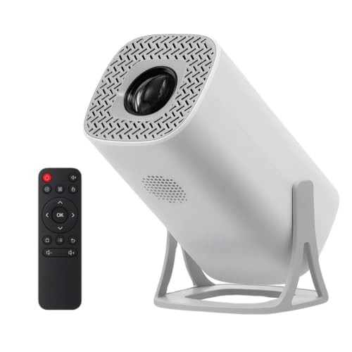 Image of 1080P 4K WiFi6 BT Home Theater Video Projector 180 Rotatable Stand Car Keystone Correction for Mobile Phone TV Stick | Smart Projector with Android 11 HD Projector
