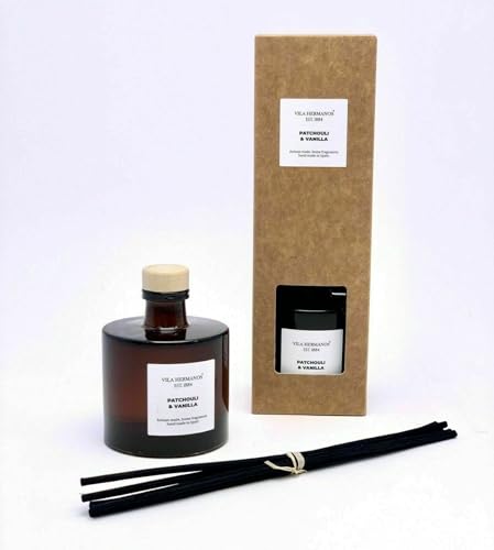 Vila Hermanos Patchouli & Vanilla Fragrance Diffuser 6.76 oz, Jumbo