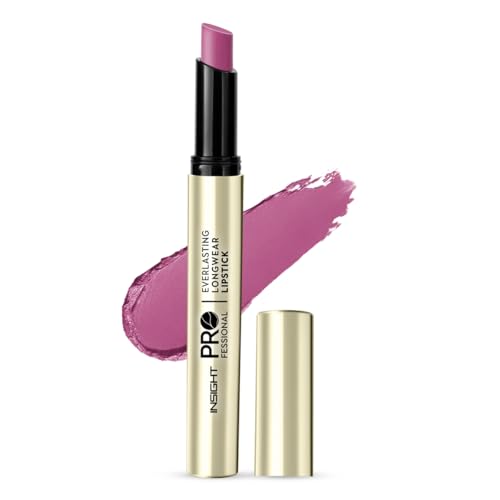 Image of INSIGHT Professional Everlasting Longwear Lipstick | Velvety Smooth Finish | Highly Pigmented | Transferproof,Waterproof,Smudgeproof | Infused with Vit E & Marula Oil - (Rageout) 2.5gm