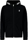 garcia jeans 146 Freizeit Schule Garcia Jungen Sweatjacke mit Kapuze Hoodie, Größe:140/146, Farbe:Off Black