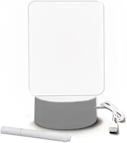 Luminária 3D LED Quadro De Mensagem - Presente Criativo - Decoração Romântica Quarto - Luminária USB Decorativa - Presente Romântico