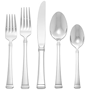 Mikasa Harmony 18/10 Stainless Steel, 20-Piece Flatware Set, Service for 4, STAINLESS