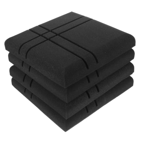 Abaodam 4pcs Paneles Acústicos Aislantes para Paredes de Aislamiento Sonoro Ignífugos para Estudios en Casa miniatura 1