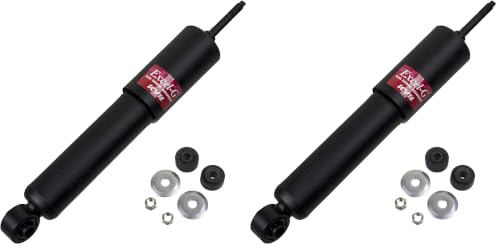 Image of KYB 344469 Excel-G Gas Shock, Black, Silver (Pack of 2)