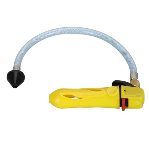 Destapacaños con rosca para tuberías de condensado de aire acondicionado, material ABS, limpieza eficiente con CO2, drenaje rápido (Amarillo) miniatura 4