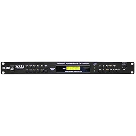 ROLLS RS81B Quartz PLL Synthesized AM/FM Tuner Cover
