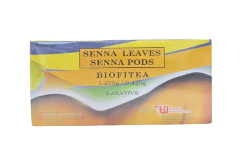 BIOFITEA Senna Leaves Senna Pods Herbal Dietary Tea (Pack of 30)