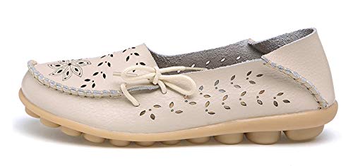Image of VenusCelia Women's Breathable Comfort Walking Office Flat Loafer
