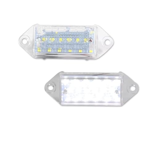 Luz de matrícula para Lancer Evolution que soluciona la luz fundida trasera con xenón blanco