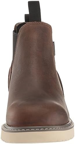 Wolverine Men's Trade Wedge Waterproof Romeo Construction Boot, Sudan Brown, 11 | Image 1