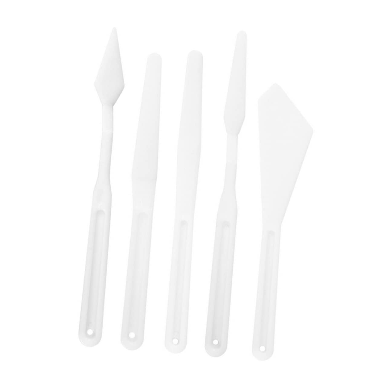 VILLCASE Painting Spatula Set Palette Knife Set Oil Acrylic Paintings Plastic Scrapers Art Tools