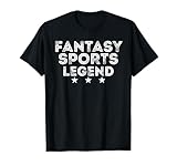 Fantasy Sports Legend Vintage Gift T-Shirt