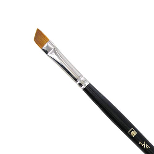 Loew Cornell Golden Taklon Brushes 1/4 in. Angular Shader 7400