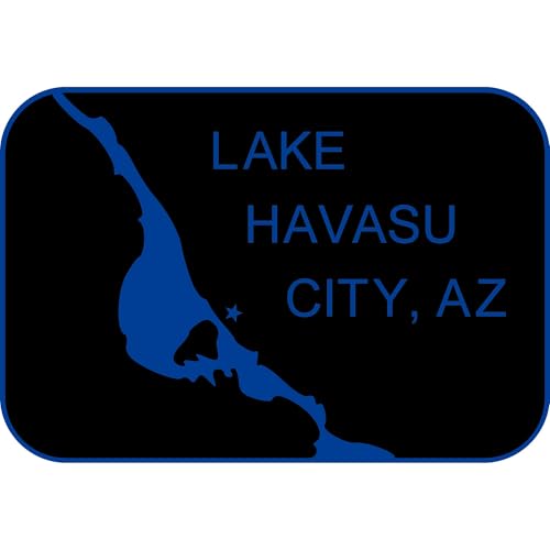 Pad - Lake Havasu 6mm Thick Mat Made For Orca 26 Qt - Embossed Texture Water Resistant Cooler Lid - Boat Coolers Pad For Camping, Fishing & Boating - Black/bimini Blue
