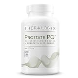 Theralogix Prostate PQ - Rye Grass Pollen Extract & Quercetin Supplement - 90-Day Supply - Antioxidant Support for Prostate & Pelvic Health & Urinary Tract Function* - NSF Certified - 180 Tablets