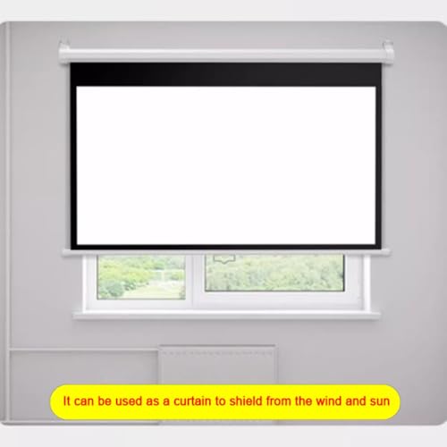 Pantalla Manual Retráctil 60" 16:9 con Bloqueo Automático miniatura 5