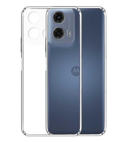 Image of Soft Silicone TPU Back Cover Compatible with Motorola G24 Power