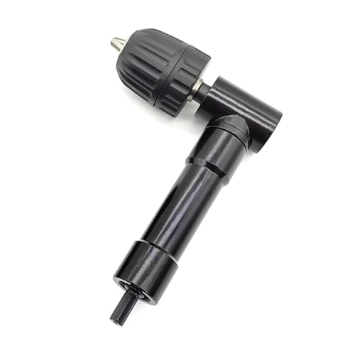 Right Angle Drill Adapter, 90 Degree 0.8-10mm Bend Extension, Drill Adapter Drill Attachment, 90° Extension Right Angle Chuck, Professional Cordless Drill Attachment