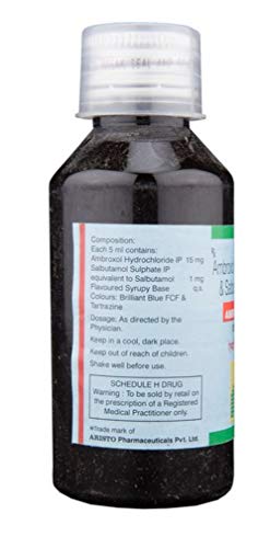 Image of Ambrodil-S - Bottle of 100 ml Syrup