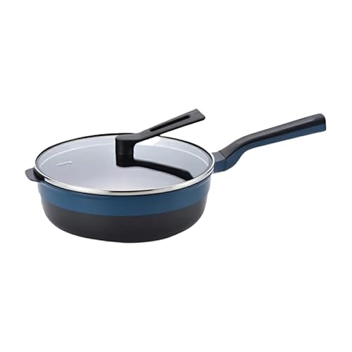 レミパンプラス 24cm ネイビー [ フライパン IH対応 蓋 レミパン キッチン 蓋付き くっつかない 軽い 平野レミ IH 鍋 ガス キッチン用品 燕三条 RHF-303 ]