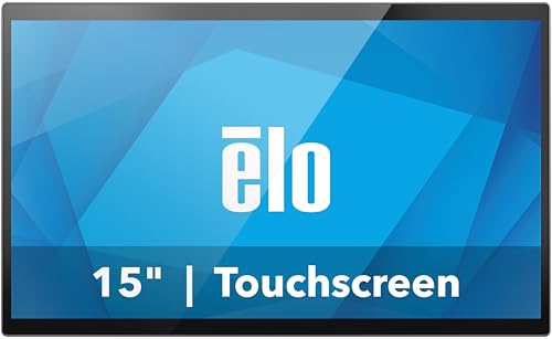 Image of Elo 1504LS - 15.6 inch Touchscreen Monitor Without Stand - TouchPro PCAP, 10 Touch, 1920 x 1080, Dark Gray
