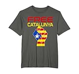 Free Catalunya Independencia Bandera De Cataluña Regalo Camiseta