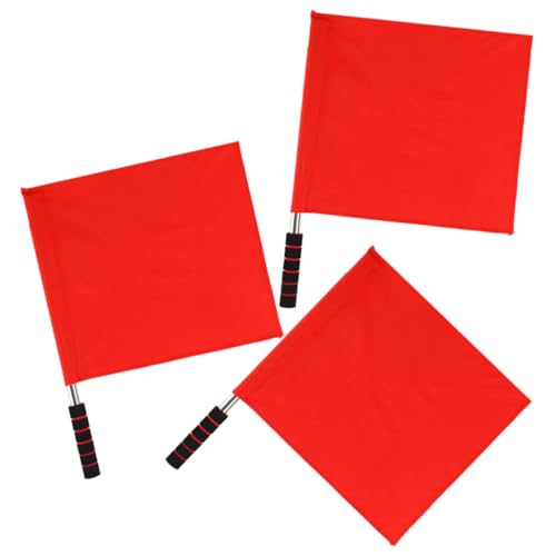 Drapeaux arbitre de course lot de 6 pièces en acier inoxydable - 5