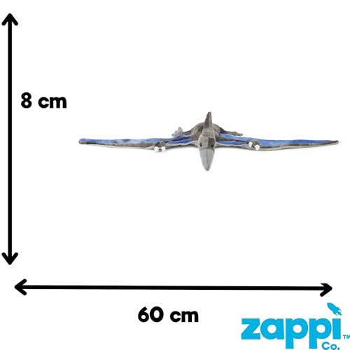 Zappi Co Weich gefülltes Kuscheltier für Kinder Pterodaktylus Plüschtier (50CM) Safari-Tiere Kollektion Plüschteddy Neugeborenes erstes Kind