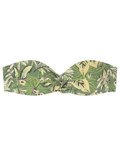 Women'secret Top with Foam Fix Pad Online Options Bikini, Verde, 95B para Mujer