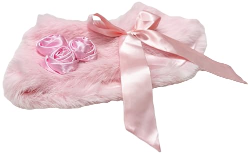 Vestido de boda para niña con chal esponjoso 3-7 años miniatura 3