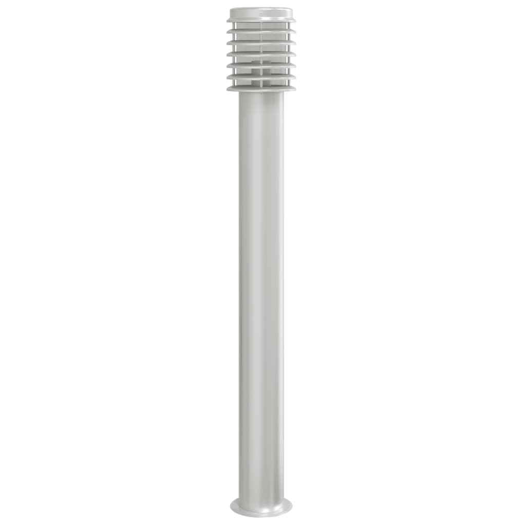 Lechnical Lampada da Terra per Esterni Argento 110 cm in Acciaio Inox,Lampade da Terra,Lampada da Terra Moderna,Lampade da Terra per Soggiorno-4006359