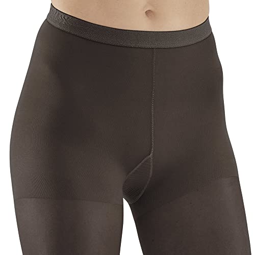 Ames Walker Aw Style 78 Soft Sheer 8-15 Mmhg Mild Compression Pantyhose Black Queen Plus #TOP2