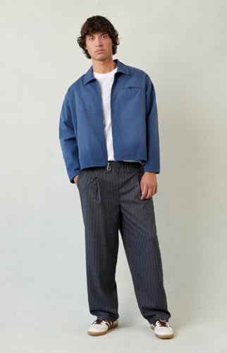 PacSun Men's Striped Baggy Trousers3