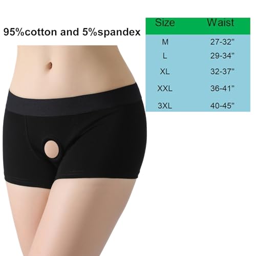 Strap On Harness Underwear, Strapless Strapon Harnesses Underwear Brief Box for Men Women Gift for Your Lover or Friends2