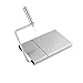 Generic Edelstahl Schneidestahl Werkzeug Küche Butter Käse Hand Drahtbrett Küche, Esszimmer & Bar (Silver, One Size)