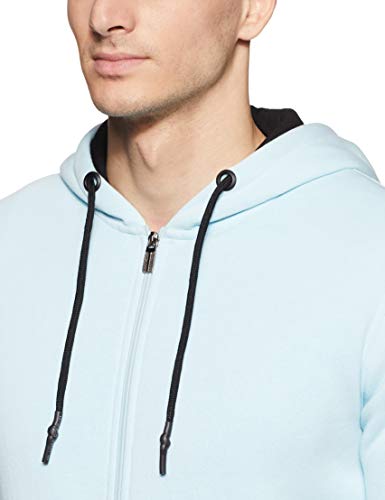 Image of Qube By Fort Collins Men Cotton Hooded Sweatshirt