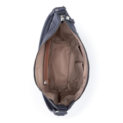 Image of The Sak Sequoia Leather Hobo Bag - Large Slouchy Shoulder Purse, Zip Pocket