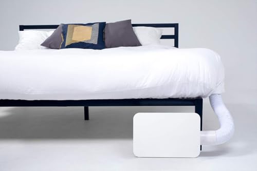Image of BedJet 3 Climate Comfort for Beds, Cooling Fan + Heating Air Bundle with Cloud Sheet (King Size Sheet)