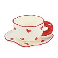 Koythin Tazza da Caffè in Ceramica, Carina Tazza Creativa con Manico a